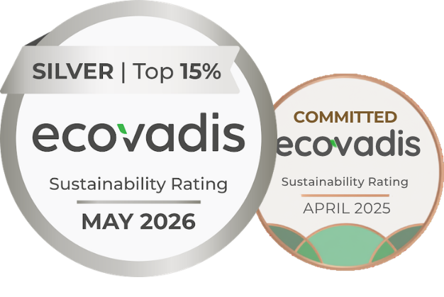 Badge Ecovadis 2024 - 2025