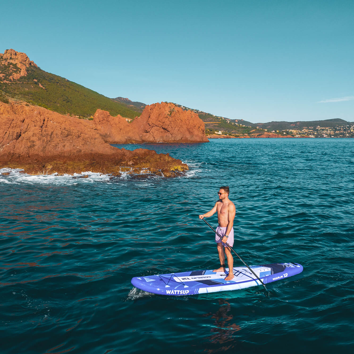 sup marlin sur l'eau