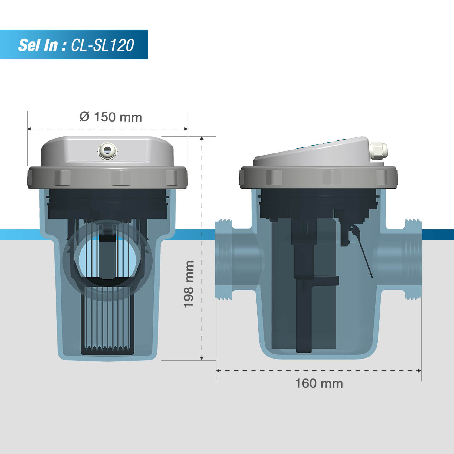 Dimensions du Sel In